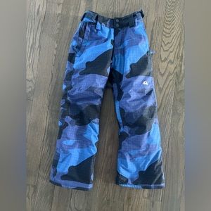Boys size 8 XS Quicksilver Snow Pants